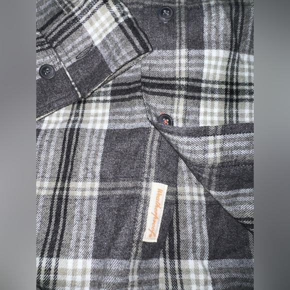 NWOT Weatherproof Vintage Men’s Casual Soft Brushed Plaid Button-Down Flannel - Picture 4 of 5